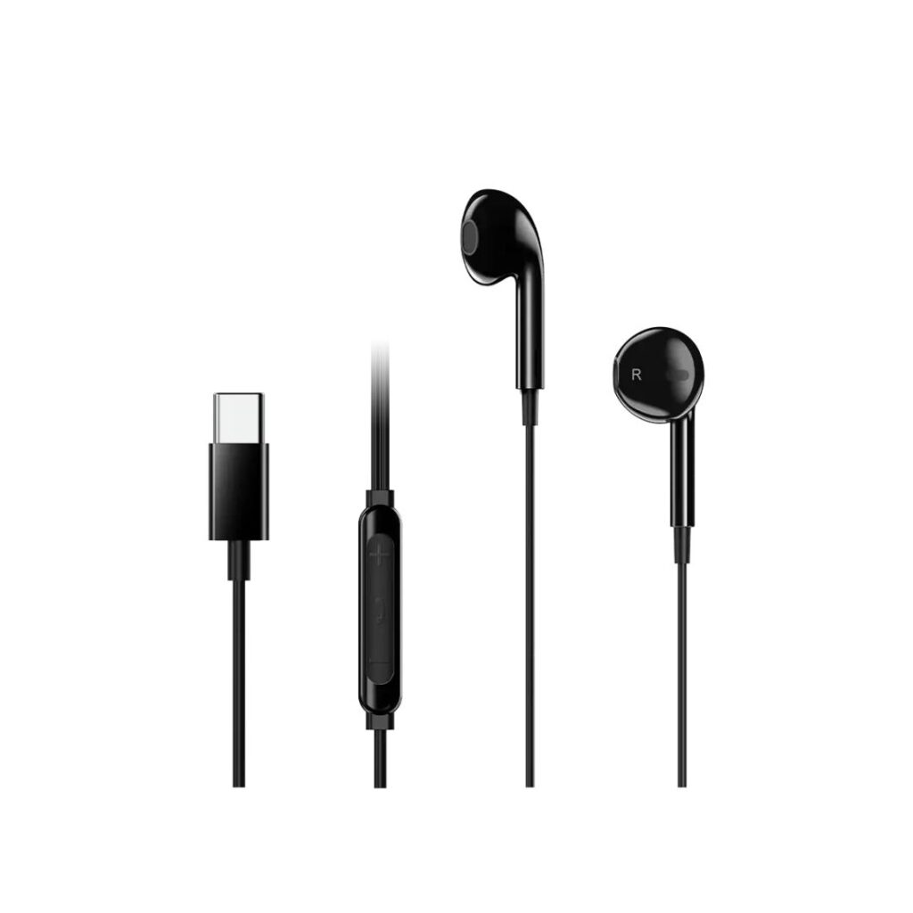 Genius HS-M365 USB-C Wired Headset Black - Image 1