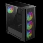 Gamdias Aura GC2 Elite ARGB Tempered Glass Black - Image 4