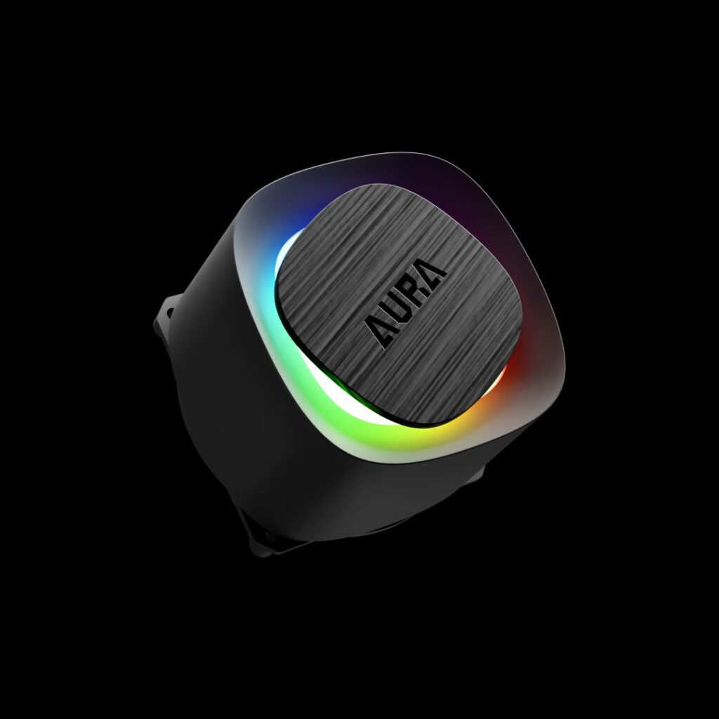 Gamdias Aura GL120 V2 Performance ARGB Liquid Cooler - Image 4