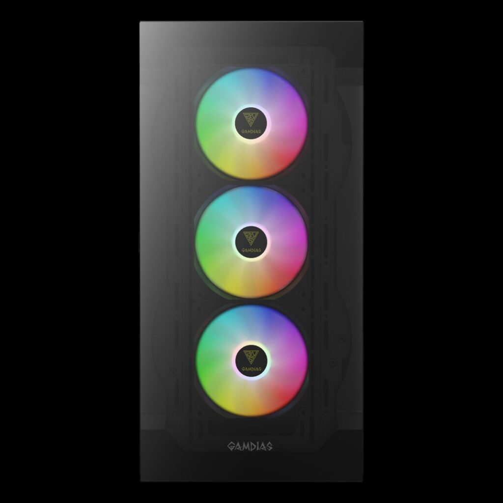 Gamdias Talos E2 Elite Tempered Glass Black - Image 6