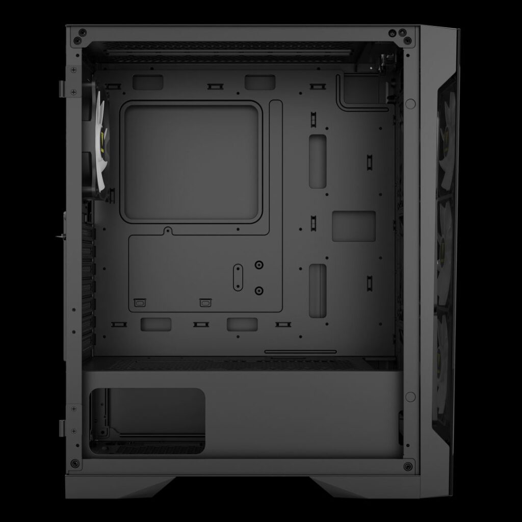 Gamdias Talos E2 Elite Tempered Glass Black - Image 7