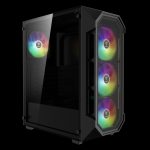 Gamdias Aura GC1 Elite ARGB Tempered Glass Black - Image 2