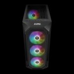 Gamdias Aura GC1 Elite ARGB Tempered Glass Black - Image 3