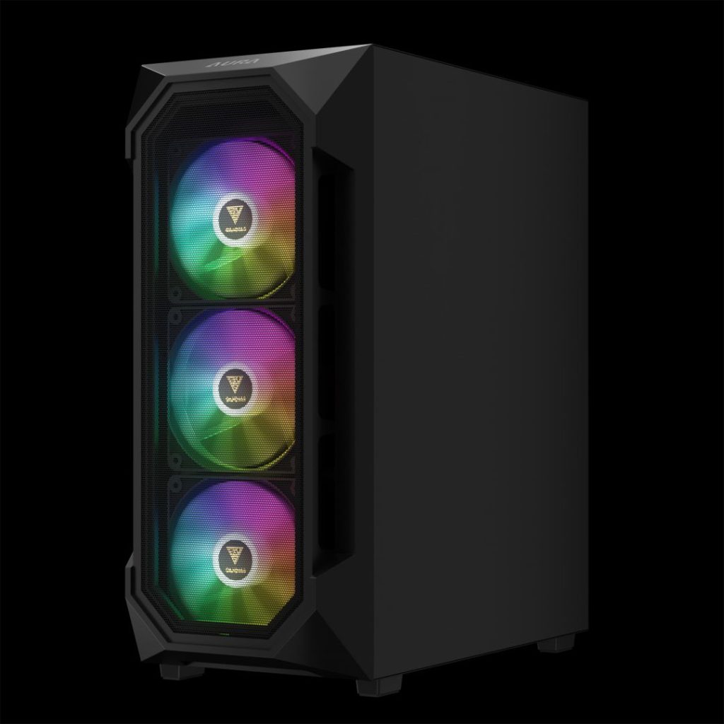 Gamdias Aura GC1 Elite ARGB Tempered Glass Black - Image 6