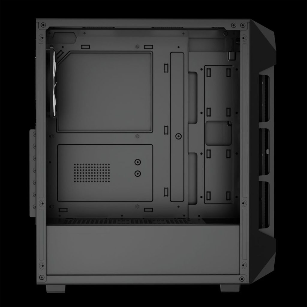 Gamdias Aura GC1 Elite ARGB Tempered Glass Black - Image 7