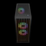 Gamdias Aura GC4 Elite ARGB Tempered Glass Black - Image 3