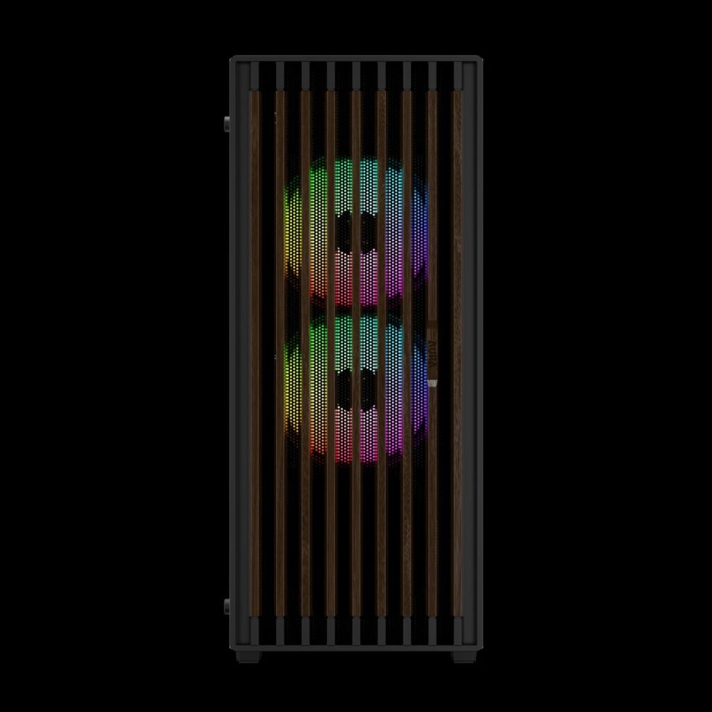 Gamdias Aura GC4 Elite ARGB Tempered Glass Black - Image 4