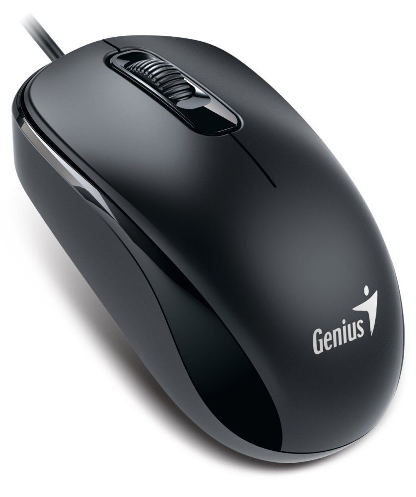 Genius DX-110 Mouse Black Type-C - Image 1