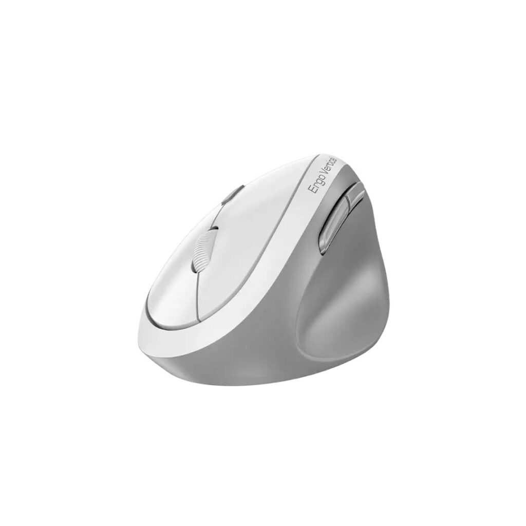 Genius Ergo 8350S Wireless Bluetooth Mouse White Grey - Image 4