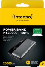 Intenso HE20000 20000mAh PowerBank Grey-Black - Image 2