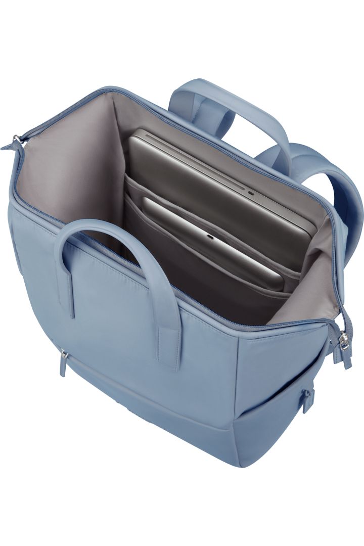 Samsonite 4Pack Laptop Backpack Square 14,1" Dusty Blue - Image 6