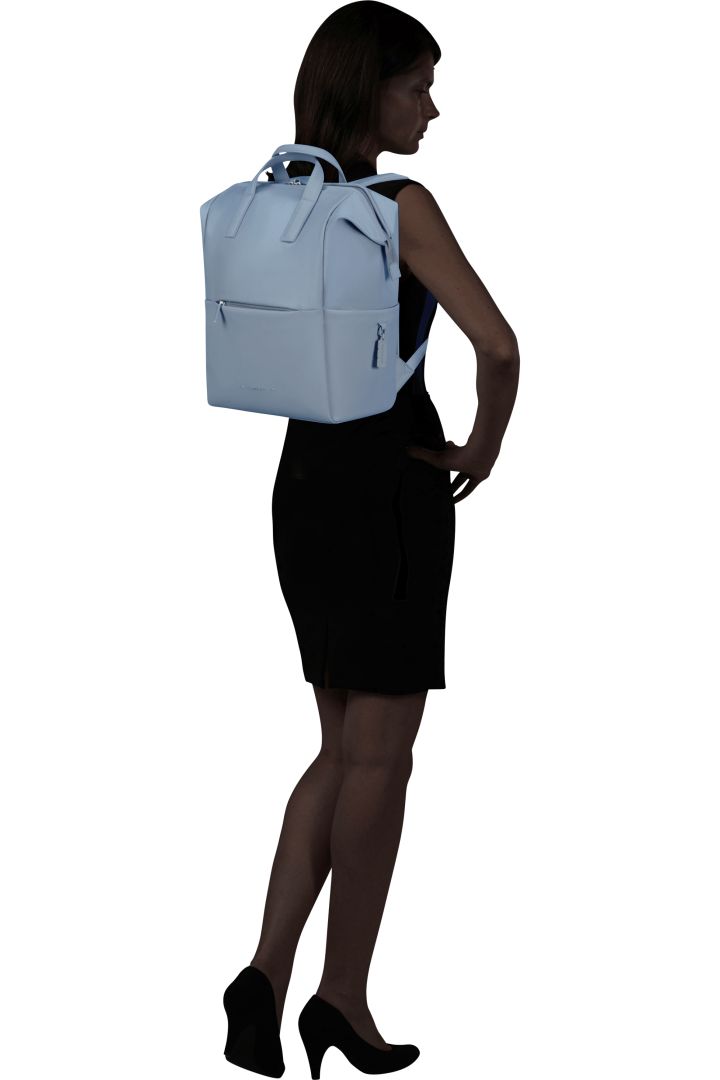 Samsonite 4Pack Laptop Backpack Square 14,1" Dusty Blue - Image 7