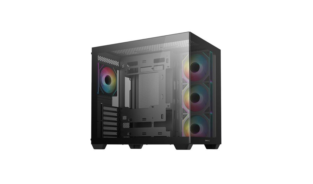 DeepCool CG530 F4 Tempered Glass Black - Image 4