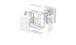 HÁZ DeepCool Midi - CG580 4F WH - Fehér - R-CG580-WHADA4-G-1 - Image 15