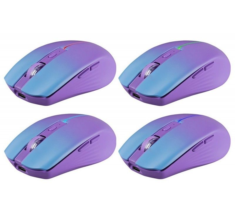 Defender Mystery MM-301 Wireless Bluetooth Mouse Purple - Image 4