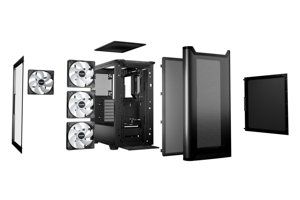 Be quiet! Pure Base 501 DX Tempered Glass Black - Image 4