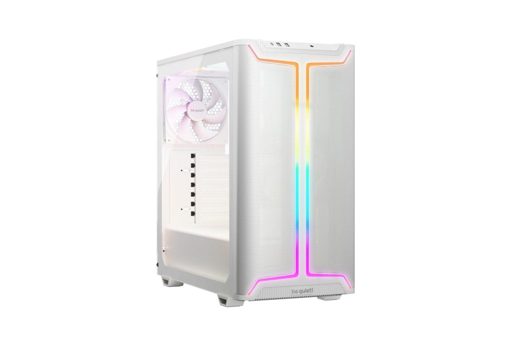 Be quiet! Pure Base 501 DX  Tempered Glass White - Image 1
