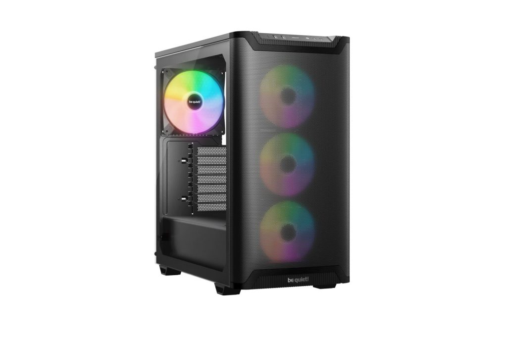 Be quiet! Pure Base 501 LX Tempered Glass Black - Image 1