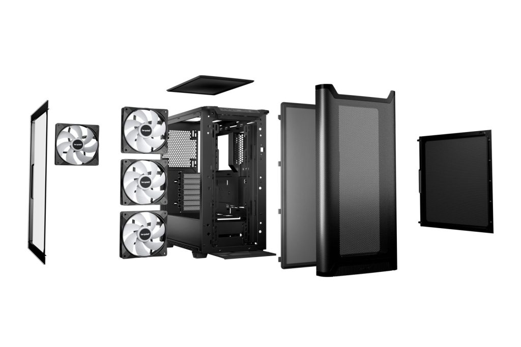 Be quiet! Pure Base 501 LX Tempered Glass Black - Image 4