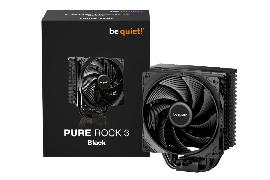 Be Quiet! CPU Cooler - PURE ROCK 3 Black (AMD: AM4/AM5; Intel: 1851/1700/1200/1150/1151/1155) - Image 6