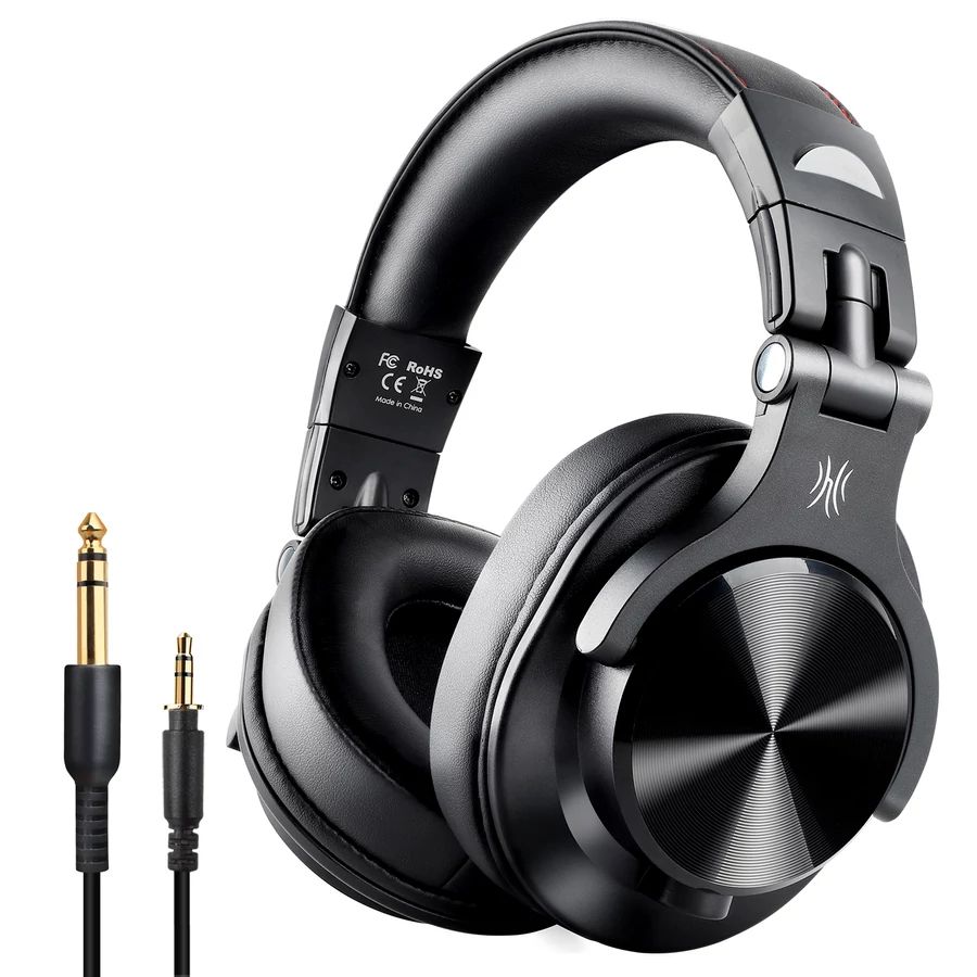 OneOdio Fusion A70 Bluetooth Headset Black - Image 4