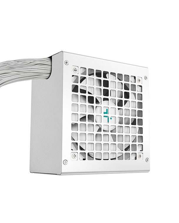 DeepCool Tápegység 650W - PL650-D WH (80 Plus Bronze, ATX3.0, Aktív PFC, 12cm, fehér) - Image 4