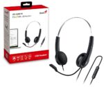 Genius HS-220U AI Headset Black - Image 3