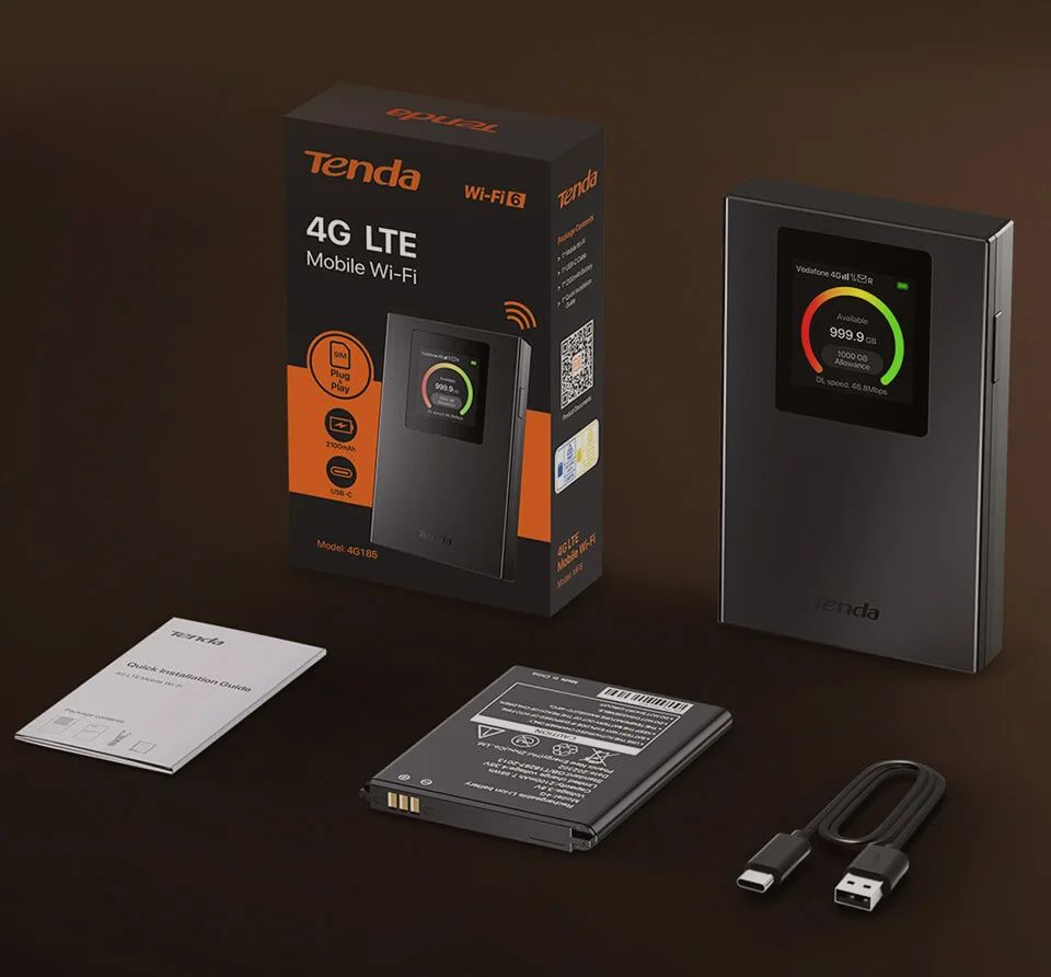 Tenda 4G185 v4.0  4G LTE Mobile Wi-Fi - Image 5