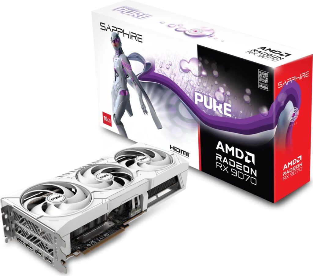 sapphire-radeon-rx9070-16gb-ddr6-pure-gaming-oc_1.jpg Sapphire Radeon RX9070 16GB DDR6 Pure Gaming OC - Image 1