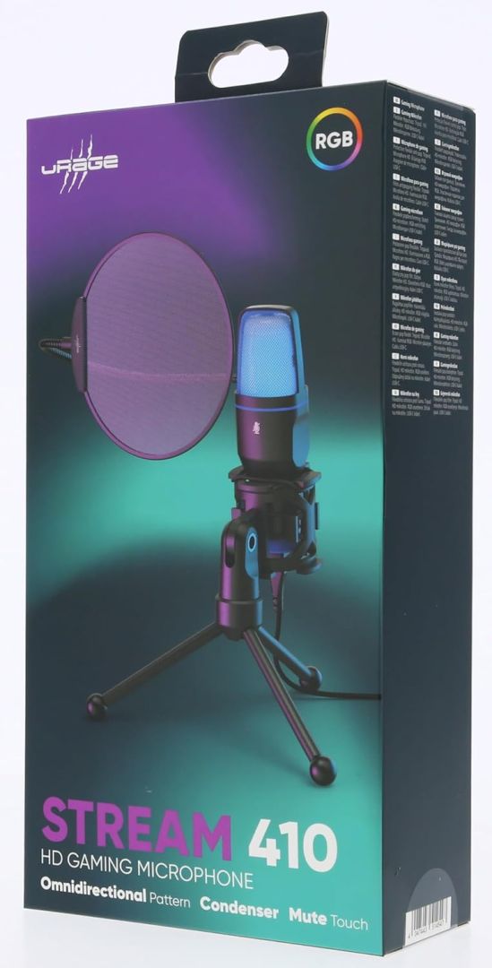 HAMA 217882, GAMING MIKROFON ÁLLVÁNNYAL URAGE "STREAM 410HD" ILLUMINATED - Image 3