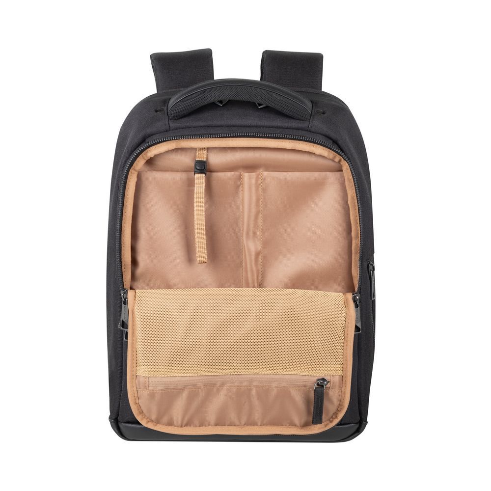 RivaCase 8126 Clark ECO MacBook Air 15 and Laptop Backpack 14" Black - Image 2