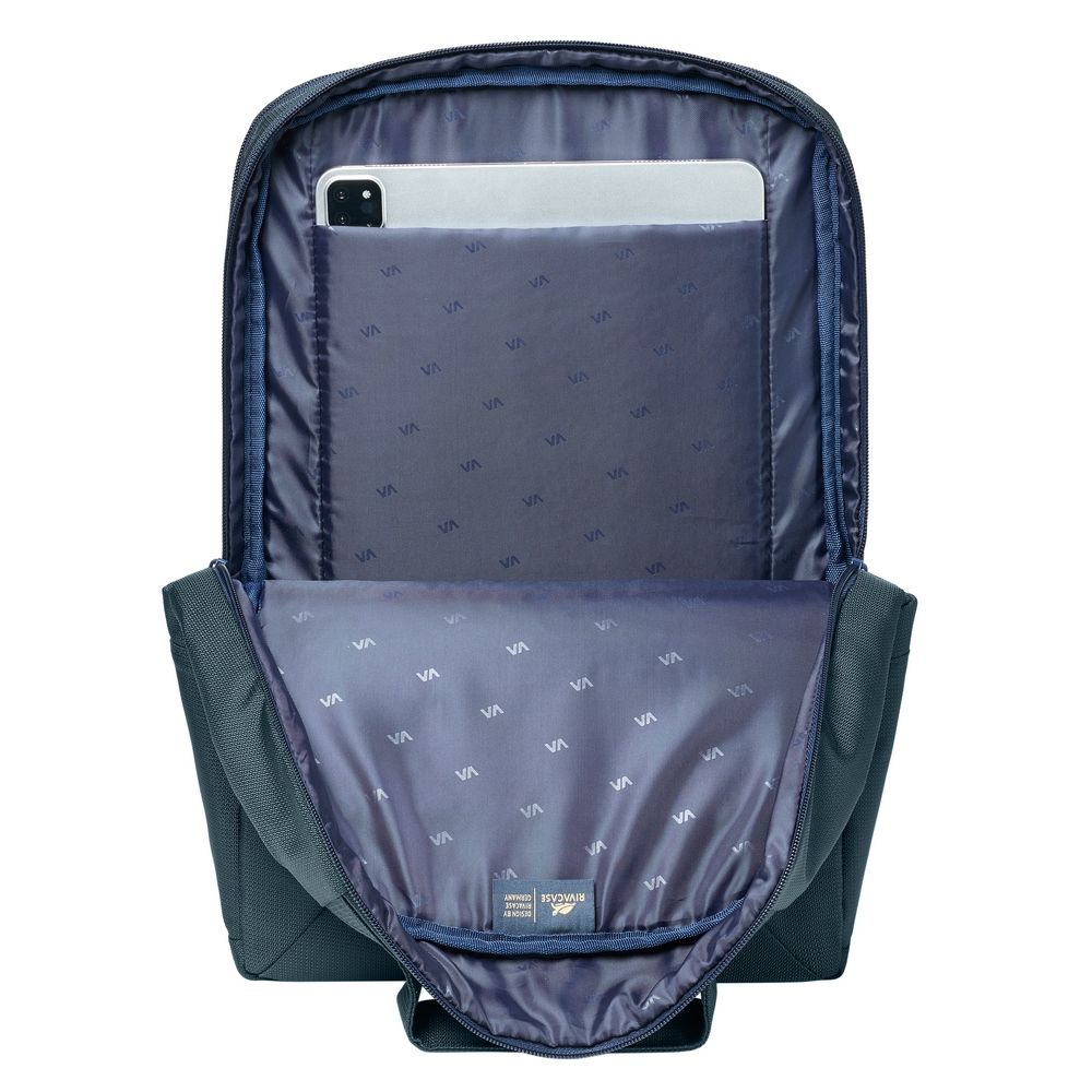 RivaCase 8436 Tegel-ECO Laptop 15.6-16" Backpack Dark Blue - Image 6
