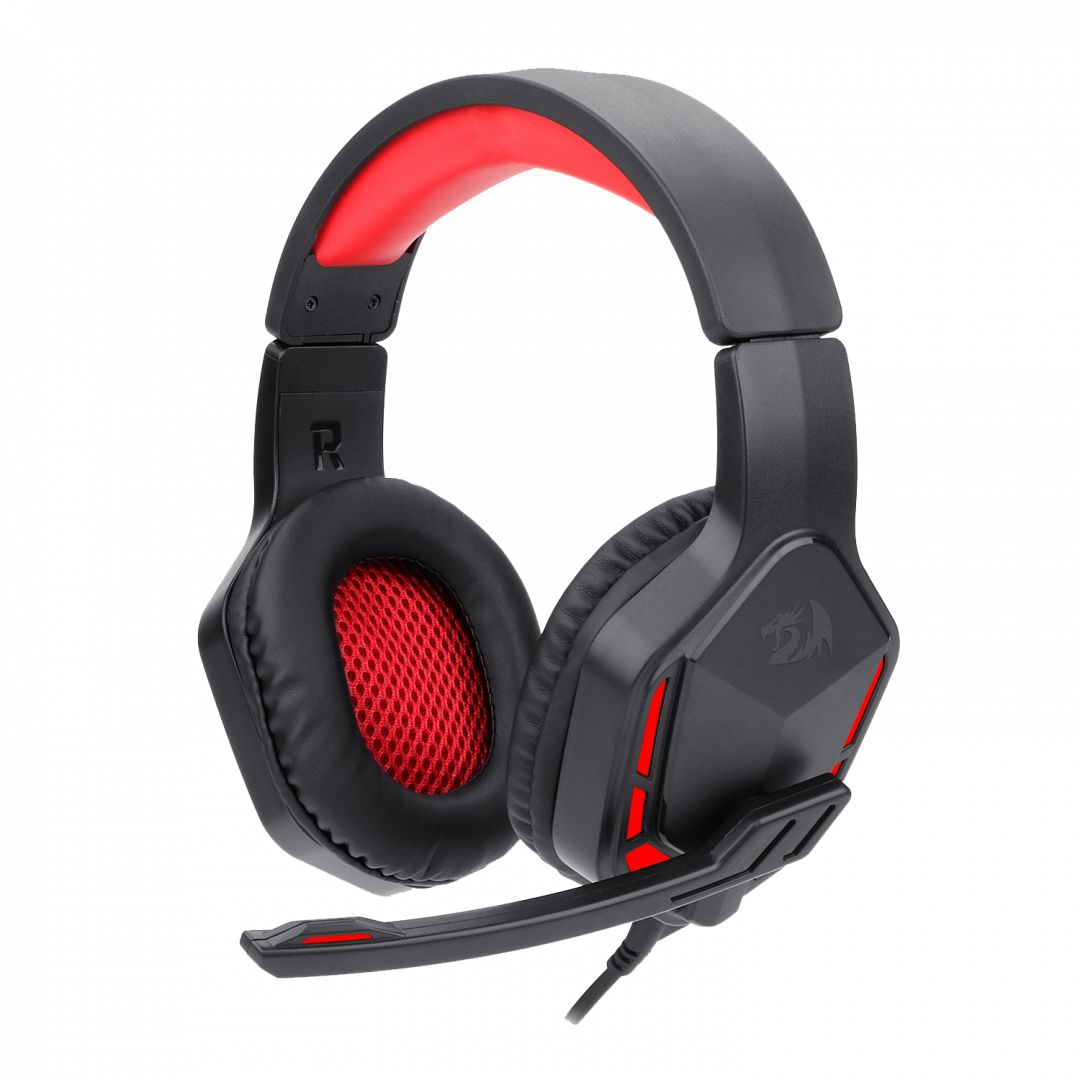 Redragon Themis Gaming Headset Black/Red - Image 1
