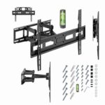Gembird WM-80ST-03 Full-motion TV wall mount 37”-80” Black - Image 10