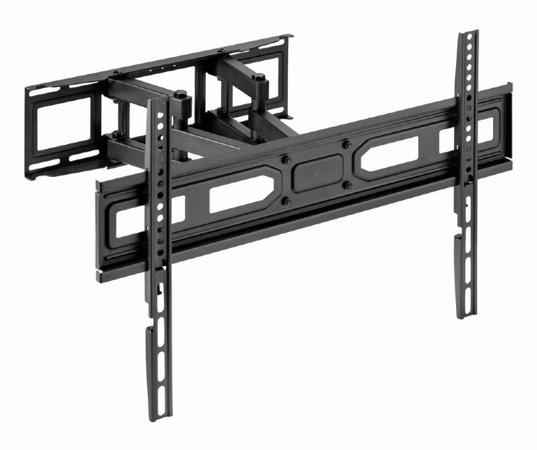 Gembird WM-80ST-03 Full-motion TV wall mount 37”-80” Black - Image 2