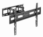 Gembird WM-80ST-03 Full-motion TV wall mount 37”-80” Black - Image 7