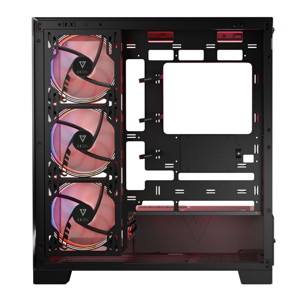 Modecom Volcano Space Apex ARGB Tempered Glass Black - Image 22