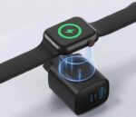 Gembird 2-in-1 20W Apple Watch + phone fast charger Black - Image 4