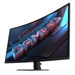 GIGABYTE Ívelt VA LED Monitor 31.5" GS32QCA 2560x1440 2xHDMI/Displayport