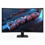 GIGABYTE Ívelt VA LED Monitor 31.5" GS32QCA 2560x1440 2xHDMI/Displayport - Image 2