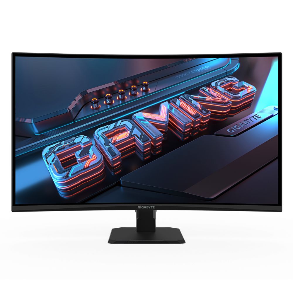 GIGABYTE Ívelt VA LED Monitor 31.5" GS32QCA 2560x1440 2xHDMI/Displayport - Image 2