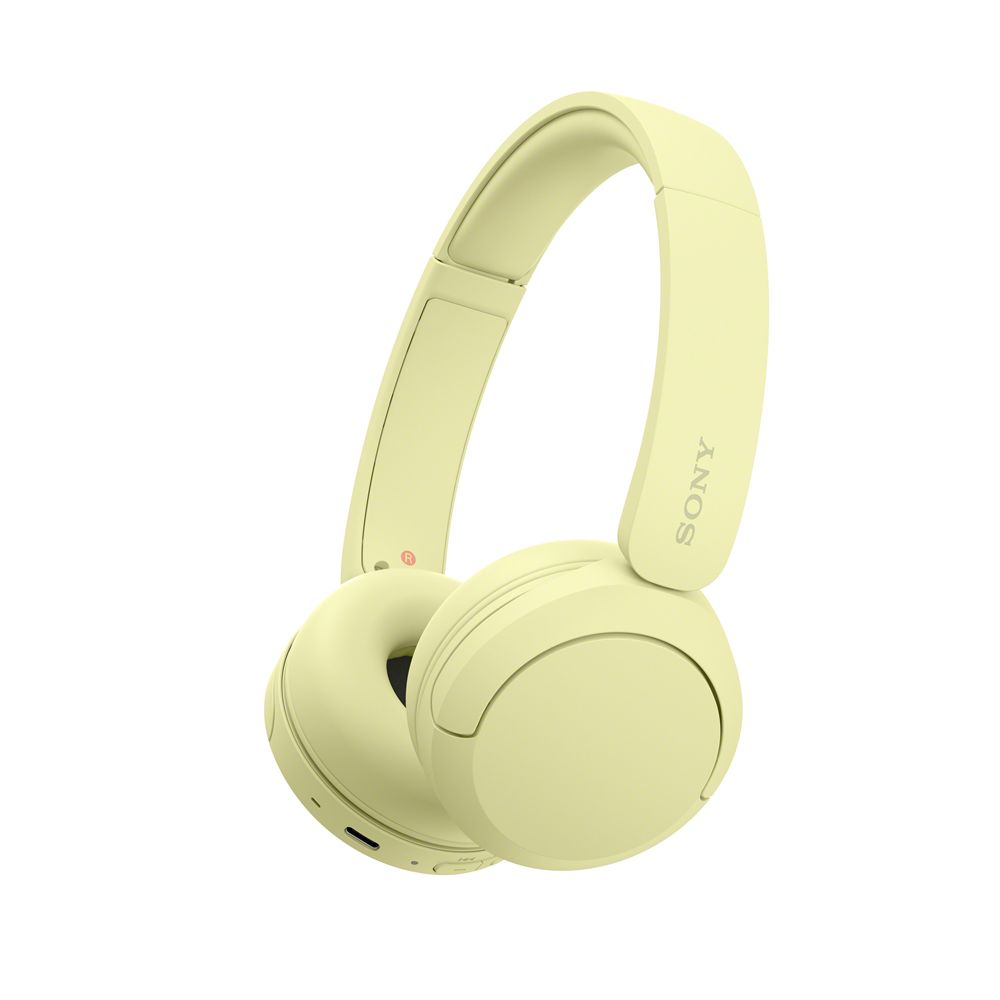Sony WHCH520 Bluetooth Headset Yellow - Image 1