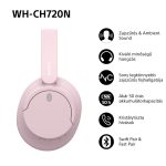 Sony WHCH720NP Bluetooth Headset Pink - Image 12