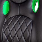 Delight BMD1116GR Gaming Chair Black/Green - Image 2