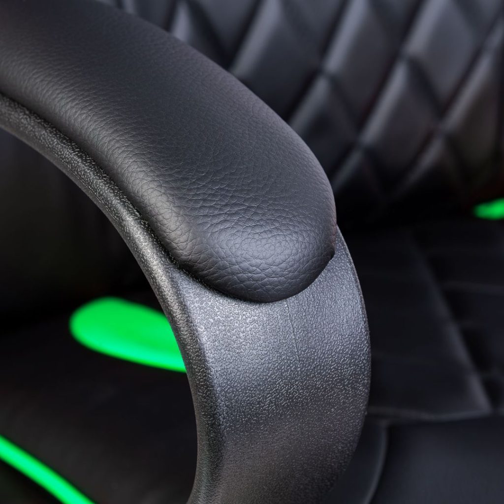 Delight BMD1116GR Gaming Chair Black/Green - Image 4