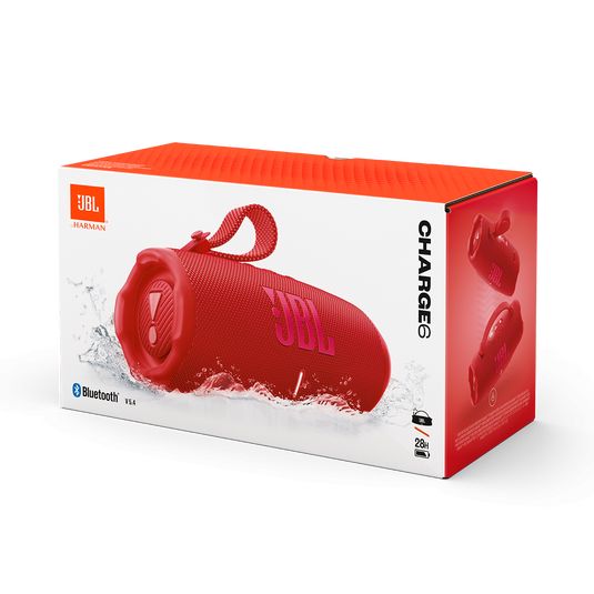 JBL Charge 6 Bluetooth Speaker Red - Image 10