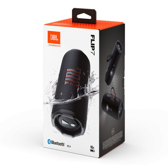 JBL Flip 7 Portable Waterproof Bluetooth Speaker Black - Image 10
