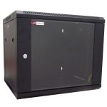 WP WPN-RWB-12606-B Falra szerelhető Rackszekrény Black