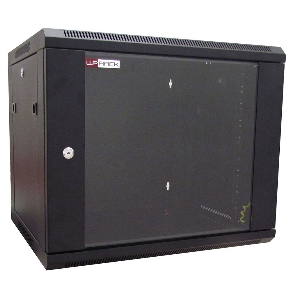 WP WPN-RWB-12606-B Falra szerelhető Rackszekrény Black - Image 1
