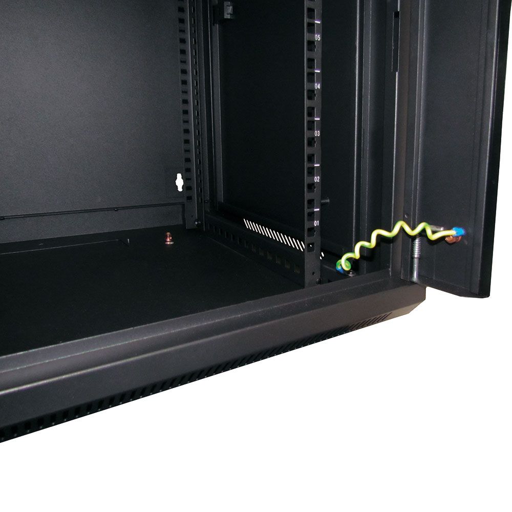 WP WPN-RWB-12606-B Falra szerelhető Rackszekrény Black - Image 2